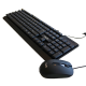 Combo Teclado y Mouse HAVIT KB272CM – USB Negro