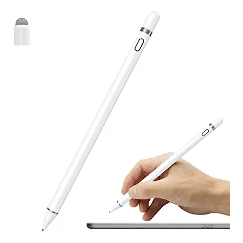 GENERICO Lapiz Tactil Digital Stylus Pen Para Xiaomi Samsung iPad Etc  Blanco