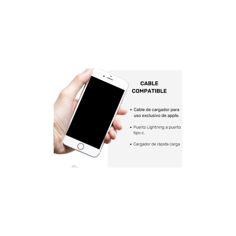 Cargador carga rápida 20w iPhone12 - Beepcom - Ecuador