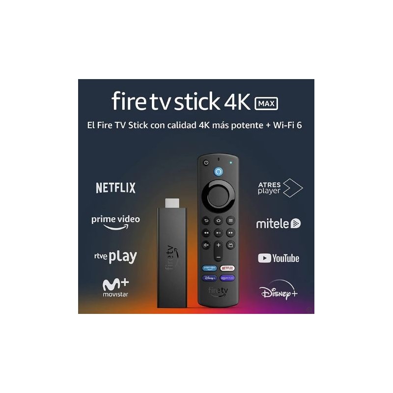 ▷ Chollazo Nuevo Fire TV Stick 4K Max con Wi-Fi 6 y compatible