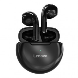 Auriculares inalámbricos Lenovo HT38 con bolsa de almacenamiento táctil TWS Bluetooth 5.0 Auriculares Negro