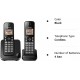 Telefono Inalambrico Panasonic 2 bases KX-TGC352