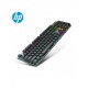 Teclado mecánico HP para juegos, 104 teclas RGB