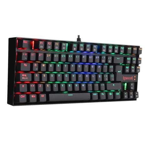 TECLADO MECÁNICO REDRAGON KUMARA RGB SWITCH RED 70%