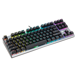 TECLADO MEETION TKL RGB Backlit Multimedia Blue Switch Mechanical Gaming Keyboard MK04