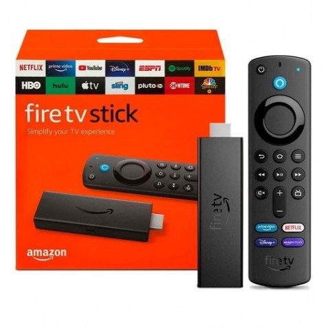 Fire TV Stick 3era Generación con Alexa Dispositivo de streaming en HD