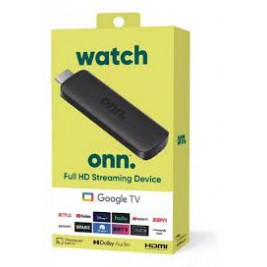 GOOGLE TV WATHC ONN-FULL HD STREAMING DEVICE CON CONTROL REMOTO POR GOOGLE