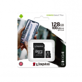 Memoria micro SD clase 10 Kingston 128 Gb